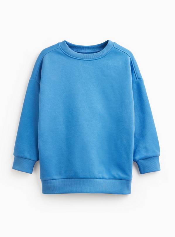 Bright Blue Crew Neck Sweatshirt 3 years